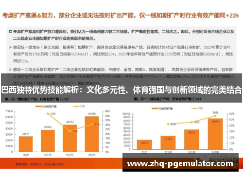 巴西独特优势技能解析：文化多元性、体育强国与创新领域的完美结合