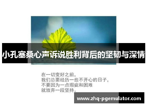 小孔塞桑心声诉说胜利背后的坚韧与深情