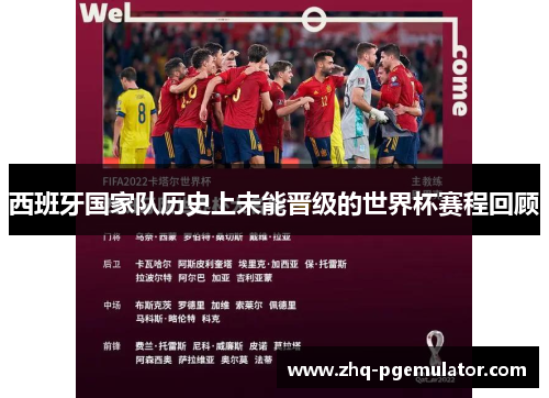 西班牙国家队历史上未能晋级的世界杯赛程回顾