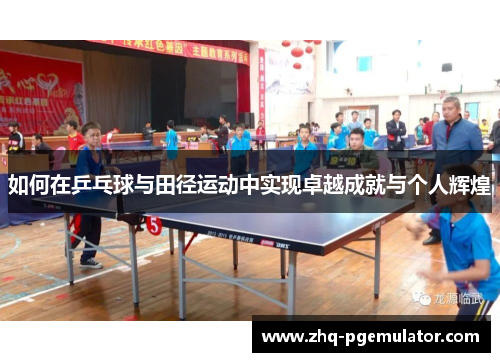 如何在乒乓球与田径运动中实现卓越成就与个人辉煌